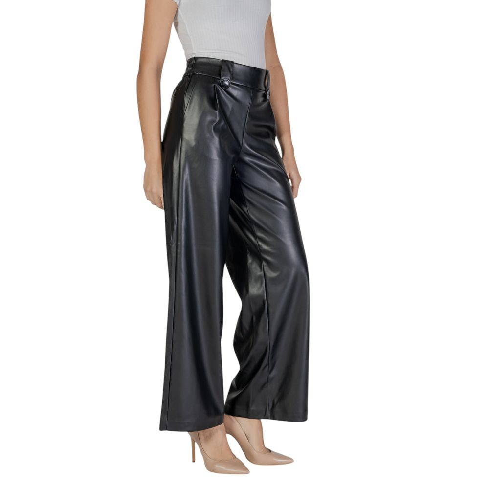Only Black Polyester Pant Only