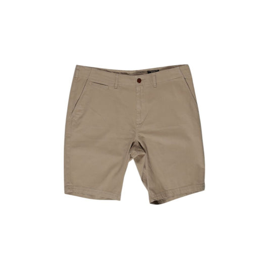 Superdry Beige Cotton Bermuda Superdry