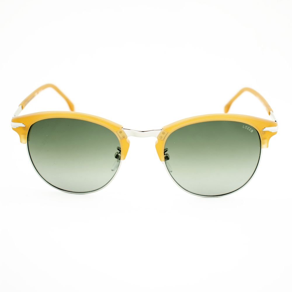 Lozza Brown Metal Sunglasses Lozza