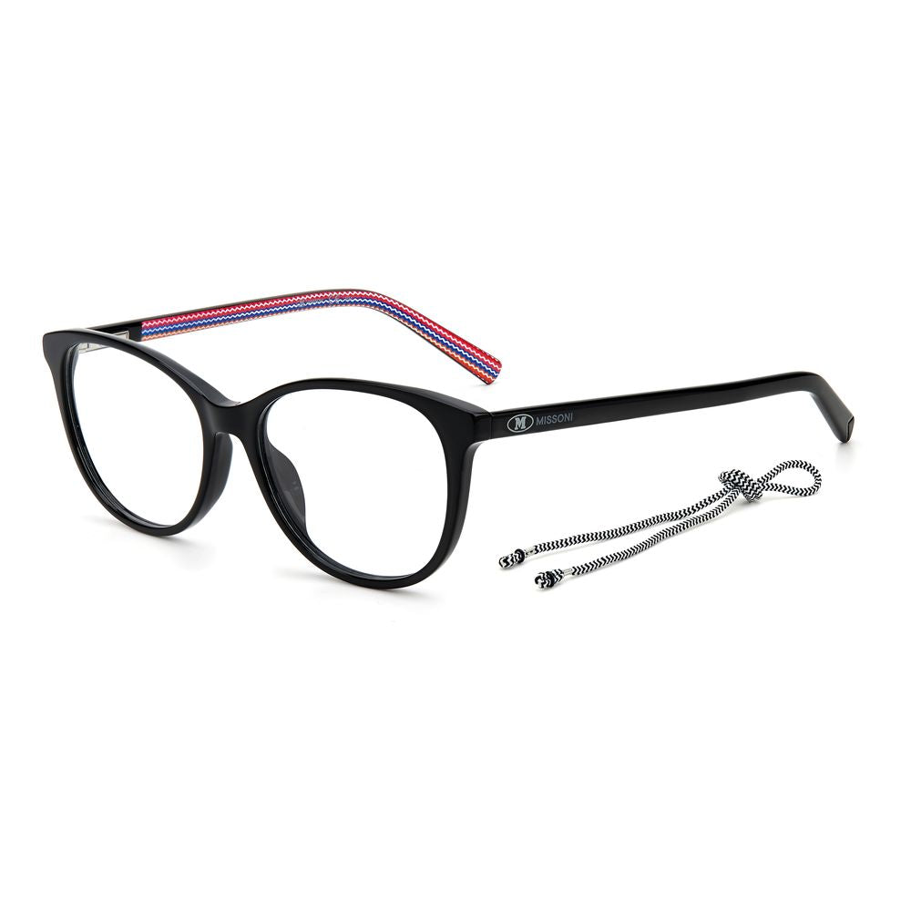 M Missoni Black Acetate Glasses Frames