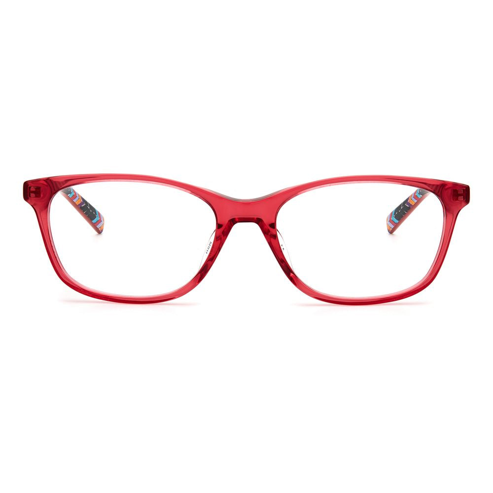 M Missoni Red Acetate Glasses Frames