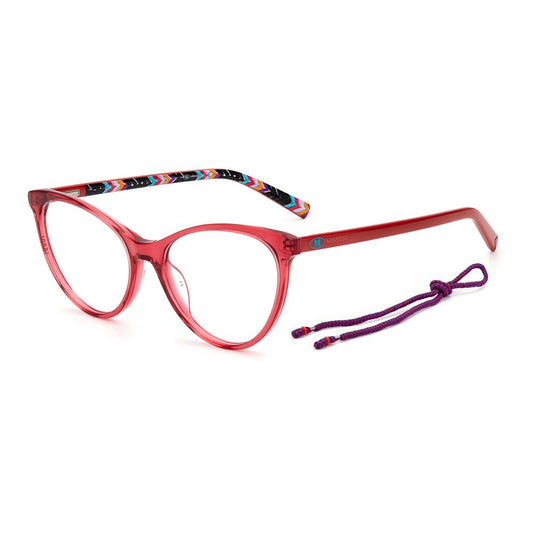 M Missoni Red Acetate Glasses Frames