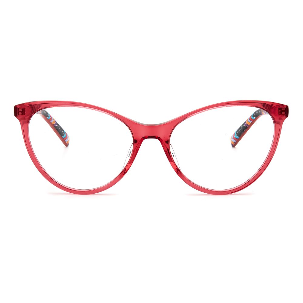 M Missoni Red Acetate Glasses Frames