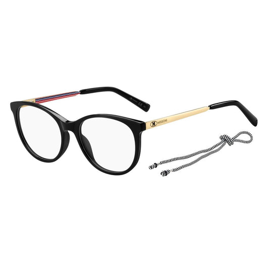 M Missoni Black Acetate Glasses Frames