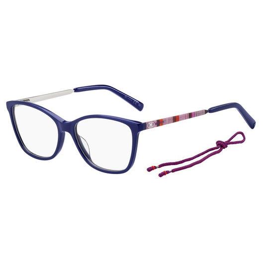 M Missoni Blue Acetate Glasses Frames