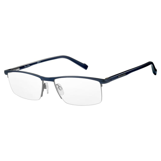 Pierre Cardin Blue Metal Glasses Frames