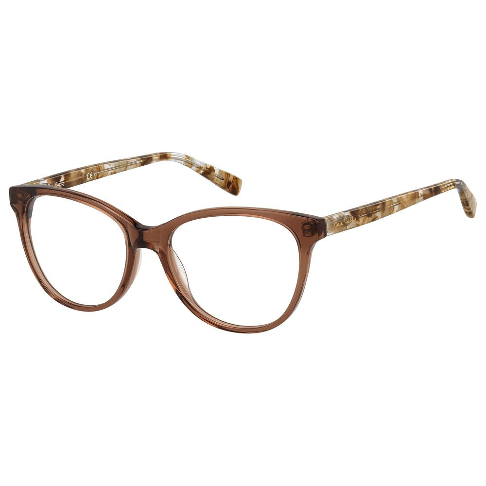 Pierre Cardin Brown Acetate Glasses Frames