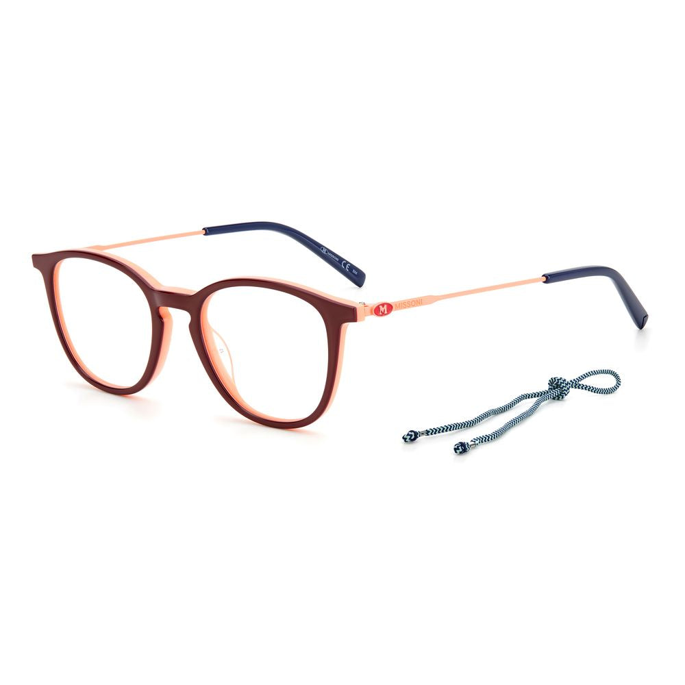 M Missoni Red Acetate Frames M Missoni