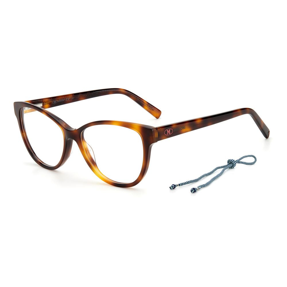 M Missoni Brown Acetate Frames M Missoni