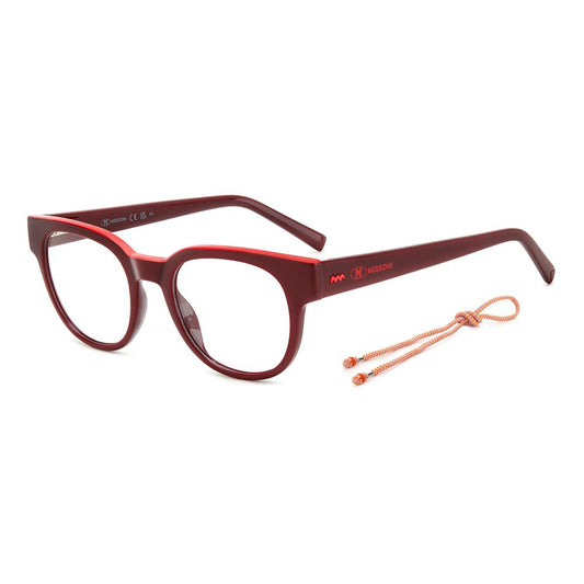 M Missoni Red Resin Frames M Missoni
