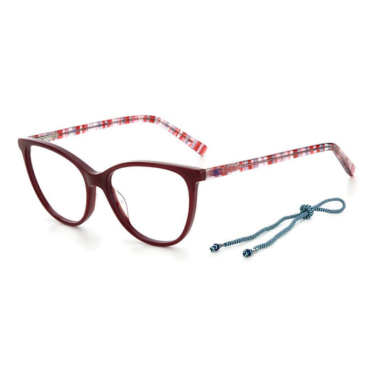 M Missoni Red Acetate Frames M Missoni