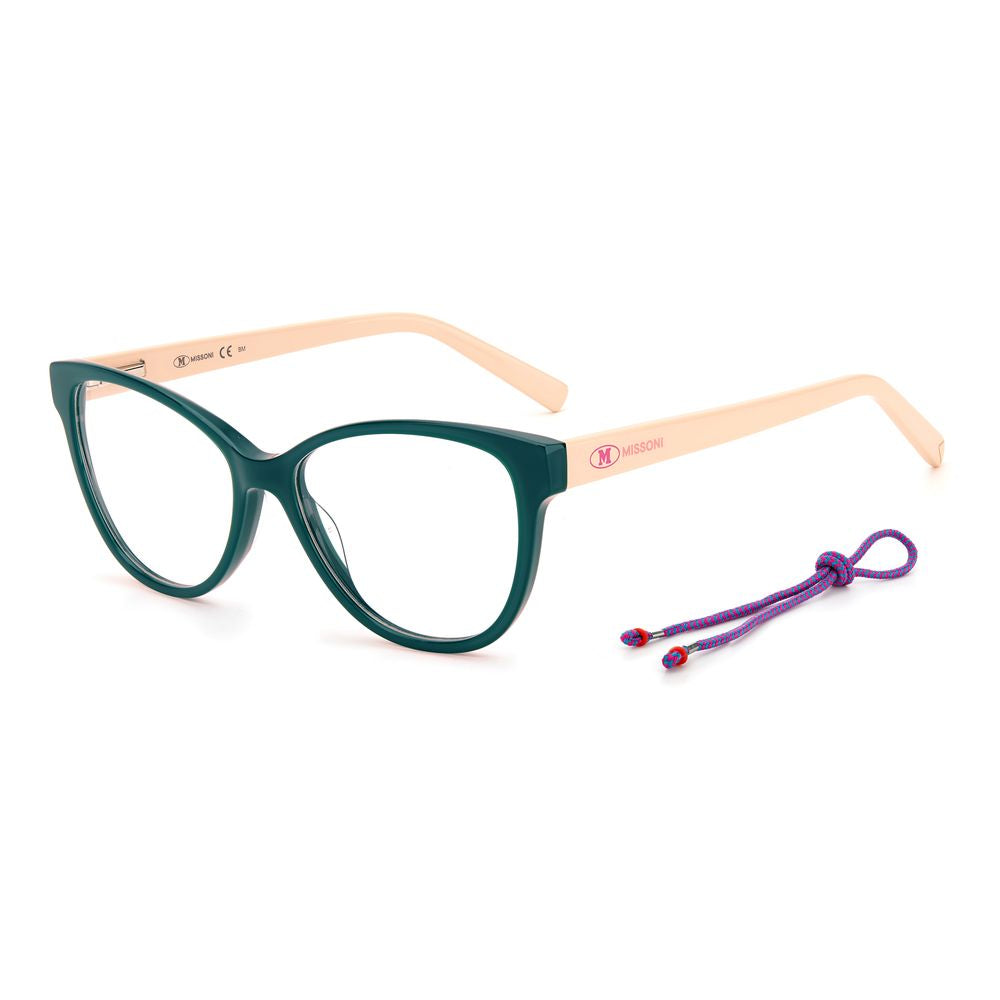 M Missoni Green Acetate Frames M Missoni