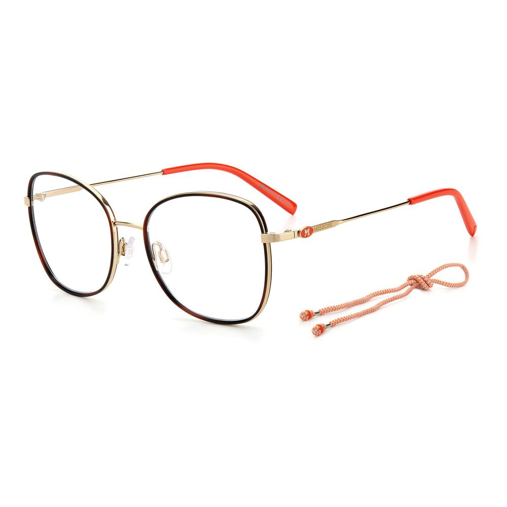 M Missoni Gold Metal Frames M Missoni