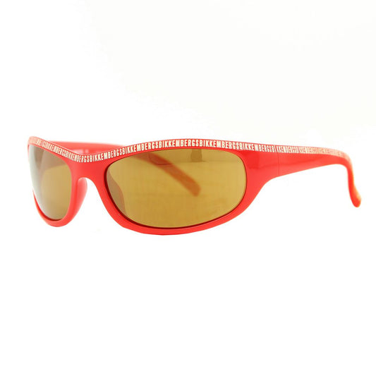 Bikkembergs Red Acetate Sunglasses Bikkembergs