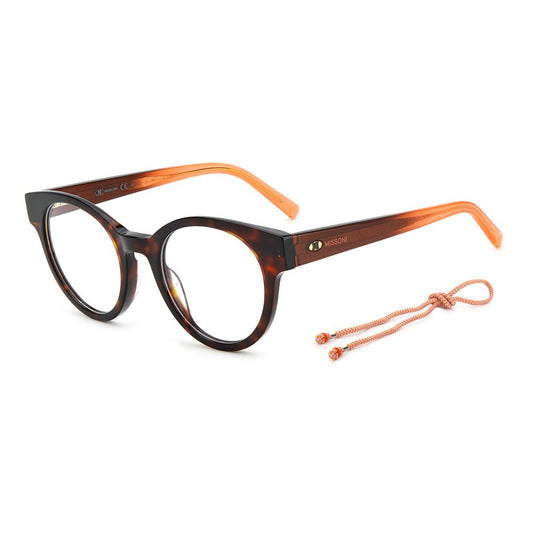 M Missoni Brown Acetate Frames M Missoni