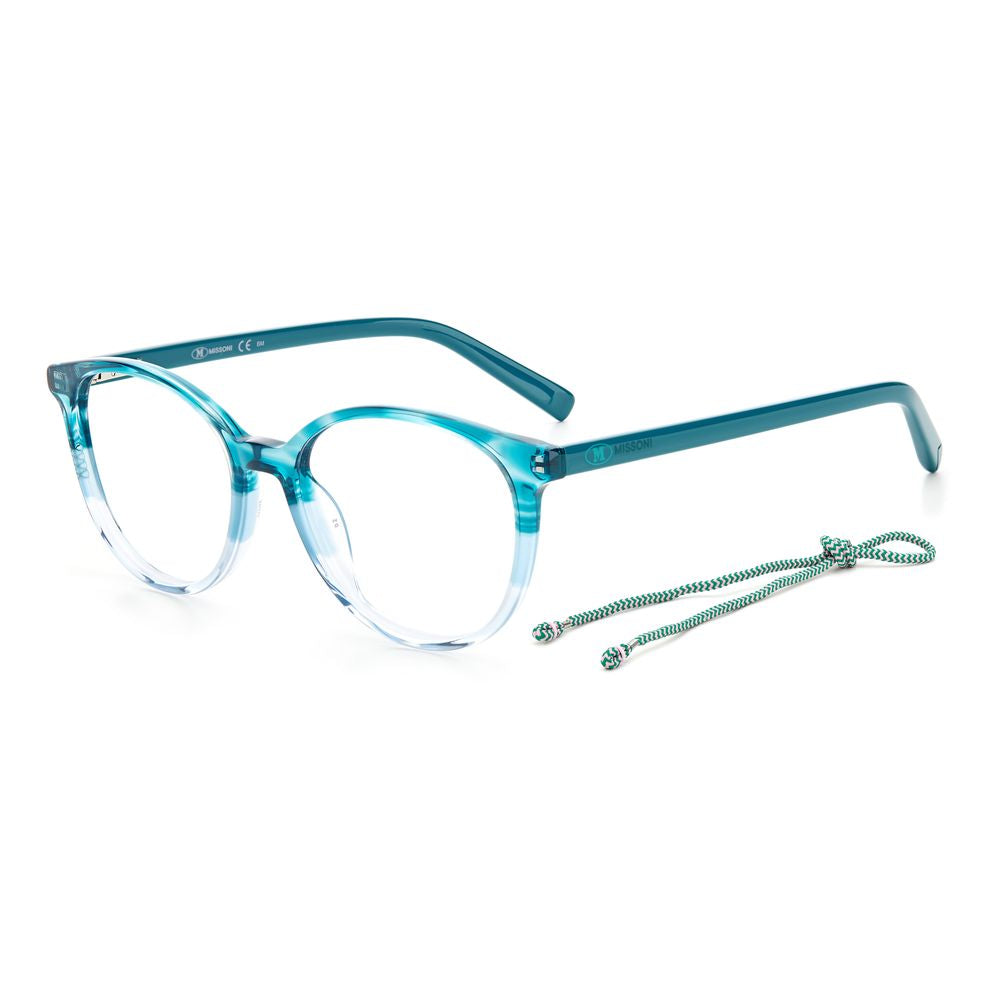 M Missoni Green Acetate Glasses Frames