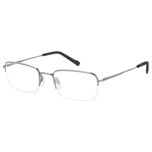 Pierre Cardin Gray Metal Glasses Frames