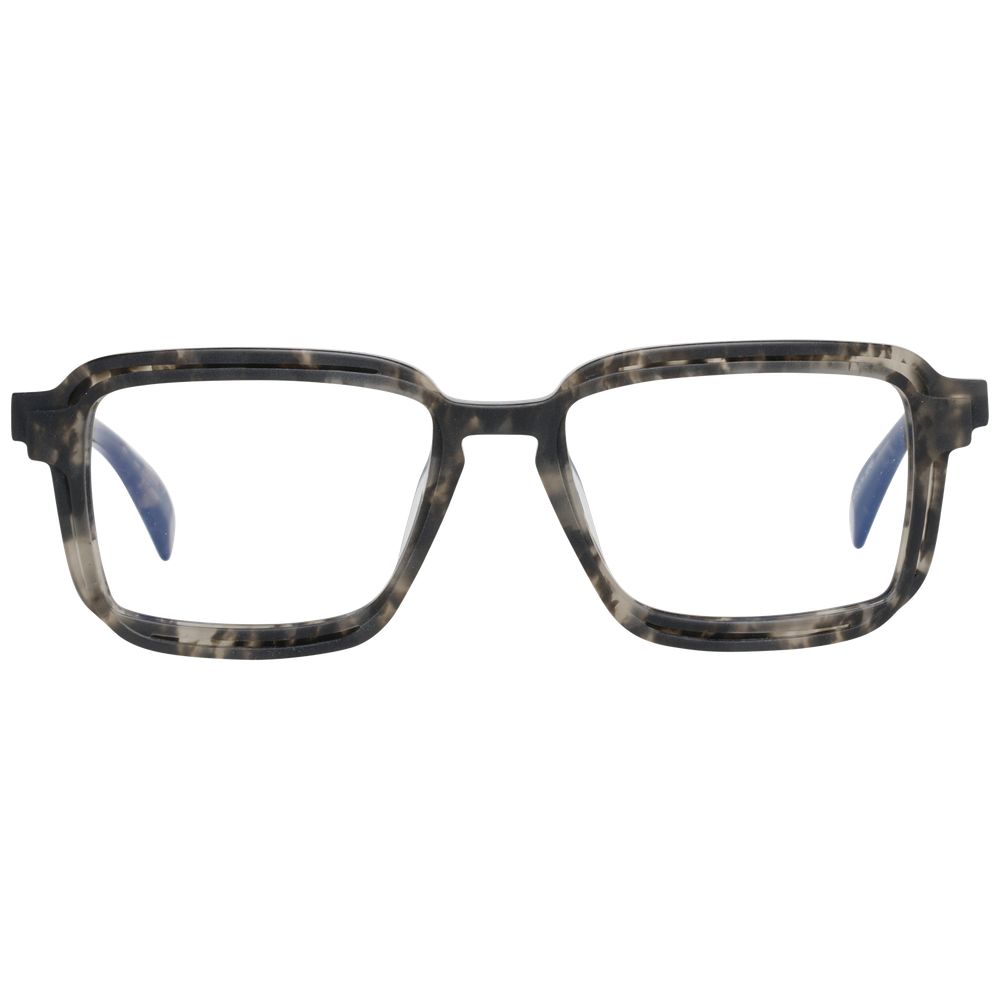 Yohji Yamamoto gray plastic glasses frames with a modern, minimalist design and sleek, lightweight construction.
