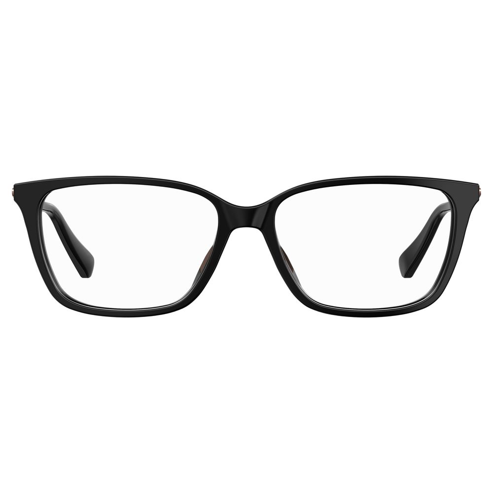Love Moschino Black Acetate Glasses Frames