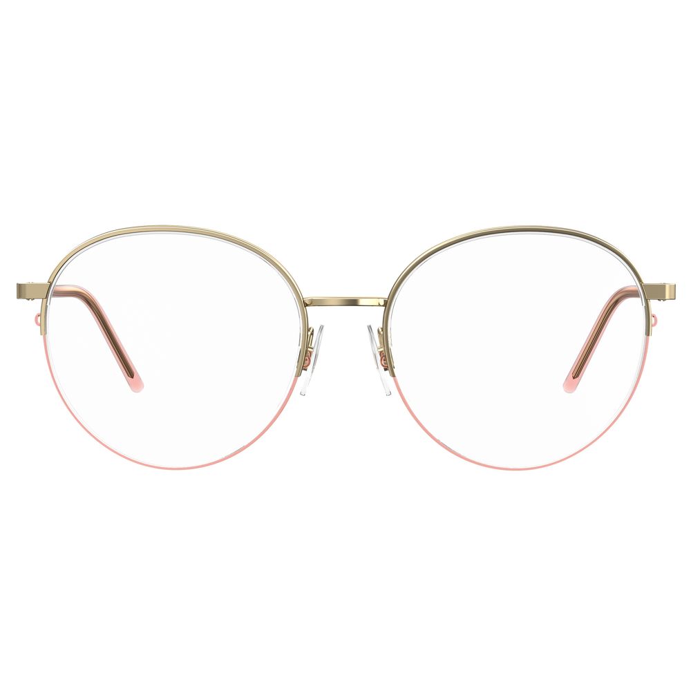 Love Moschino Rose Gold Metal Glasses Frames