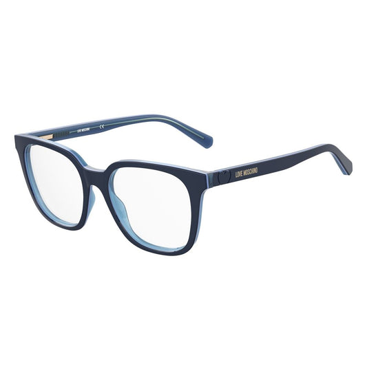 Love Moschino Blue Acetate Glasses Frames
