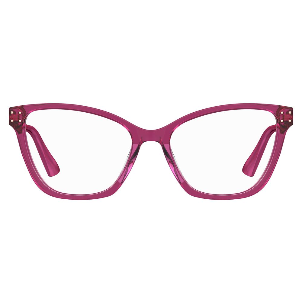 Moschino Fuchsia Acetate Glasses Frames
