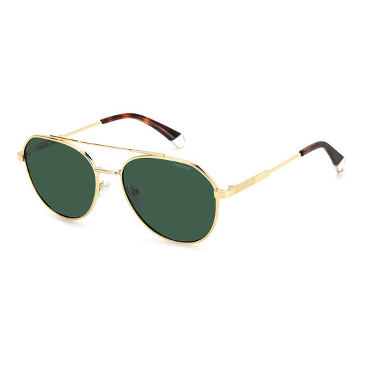 Polaroid Gold Stainless Steel Sunglasses Polaroid