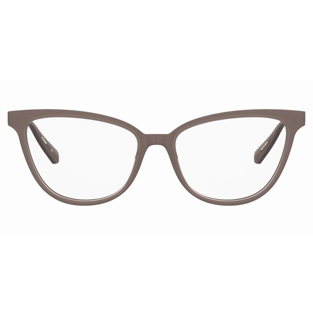 Love Moschino Brown Acetate Frames Love Moschino