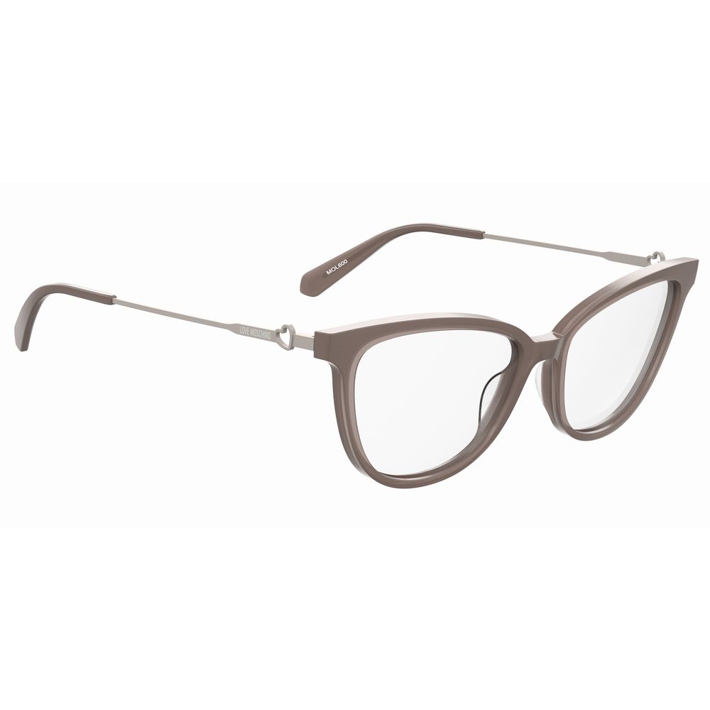Love Moschino Brown Acetate Frames Love Moschino