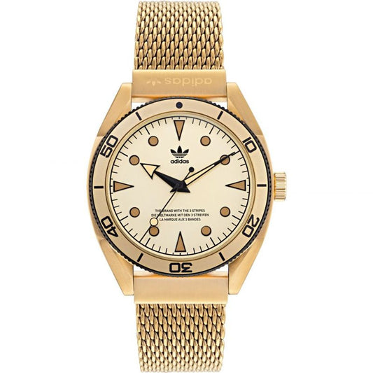 Adidas Gold Stainless Steel Watch Adidas