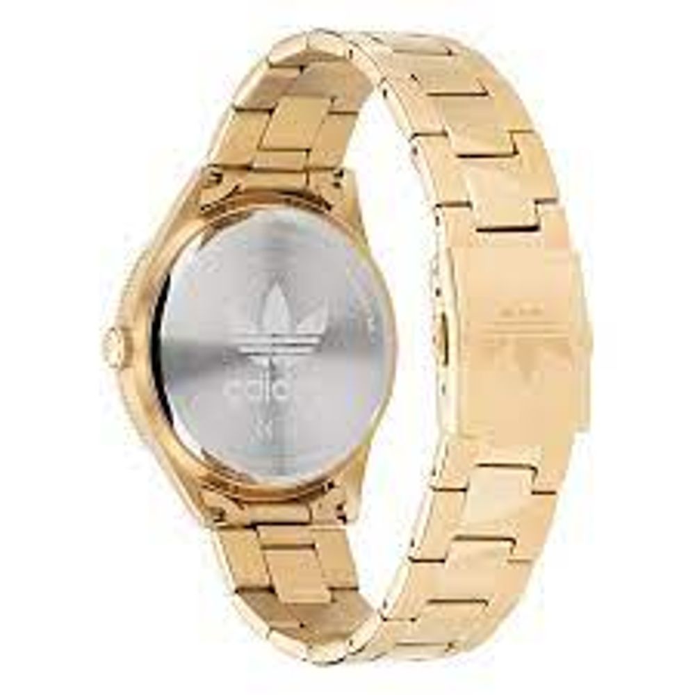 Adidas Gold Stainless Steel Watch Adidas