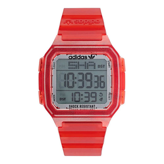 Adidas Red Resin Watch Adidas