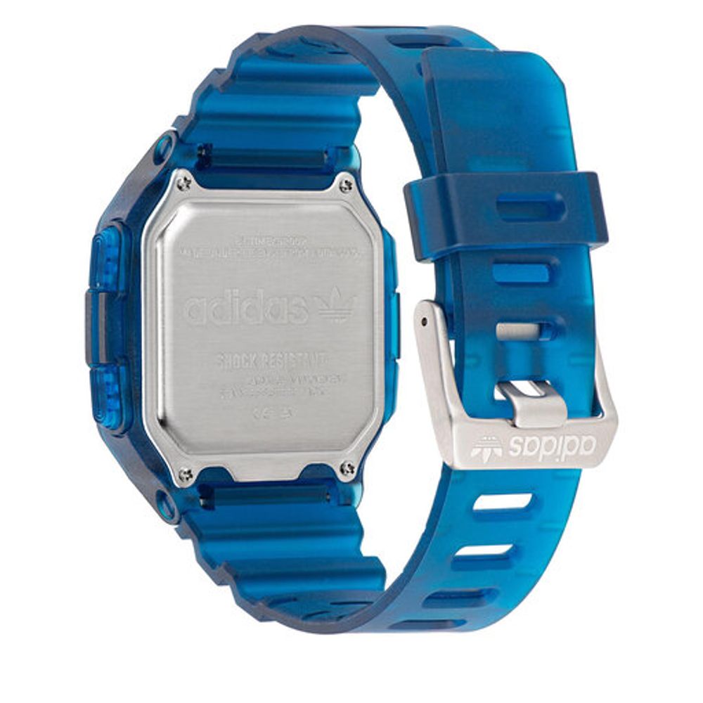 Adidas Blue Resin Watch Adidas