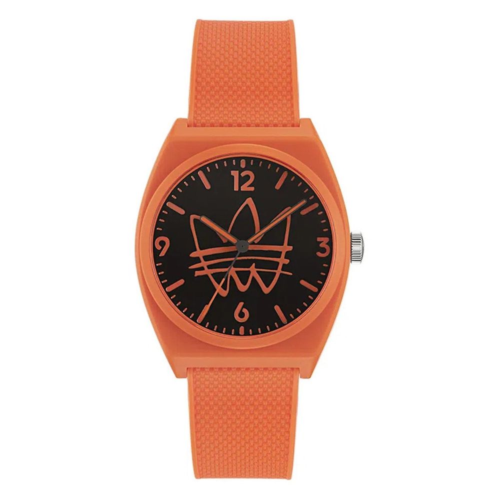 Adidas Orange Synthetic Watch Adidas