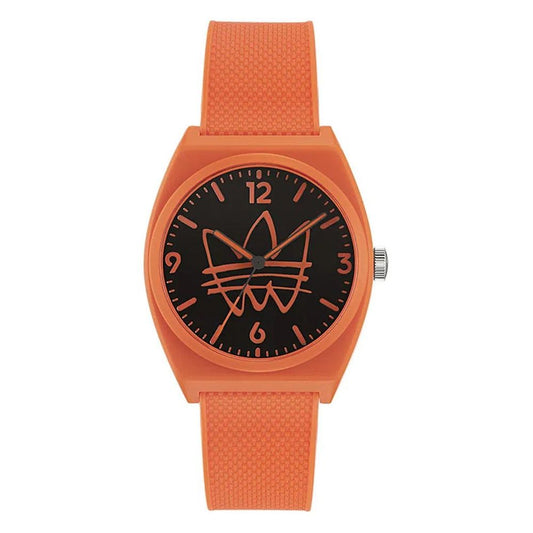 Adidas Orange Synthetic Watch Adidas