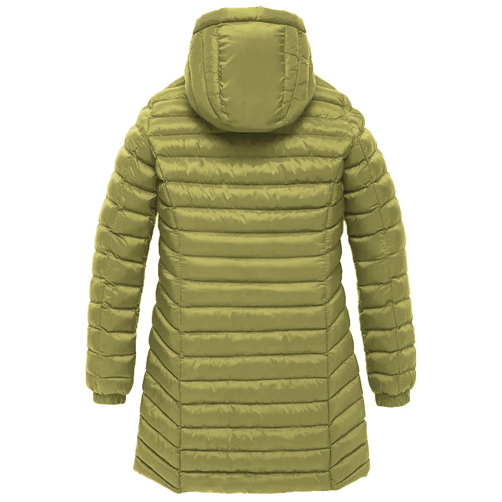 Refrigiwear Green Nylon Jackets & Coat Refrigiwear