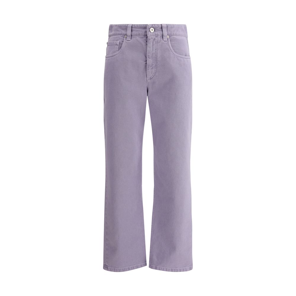 Brunello Cucinelli Straight Dyed Jeans Brunello Cucinelli