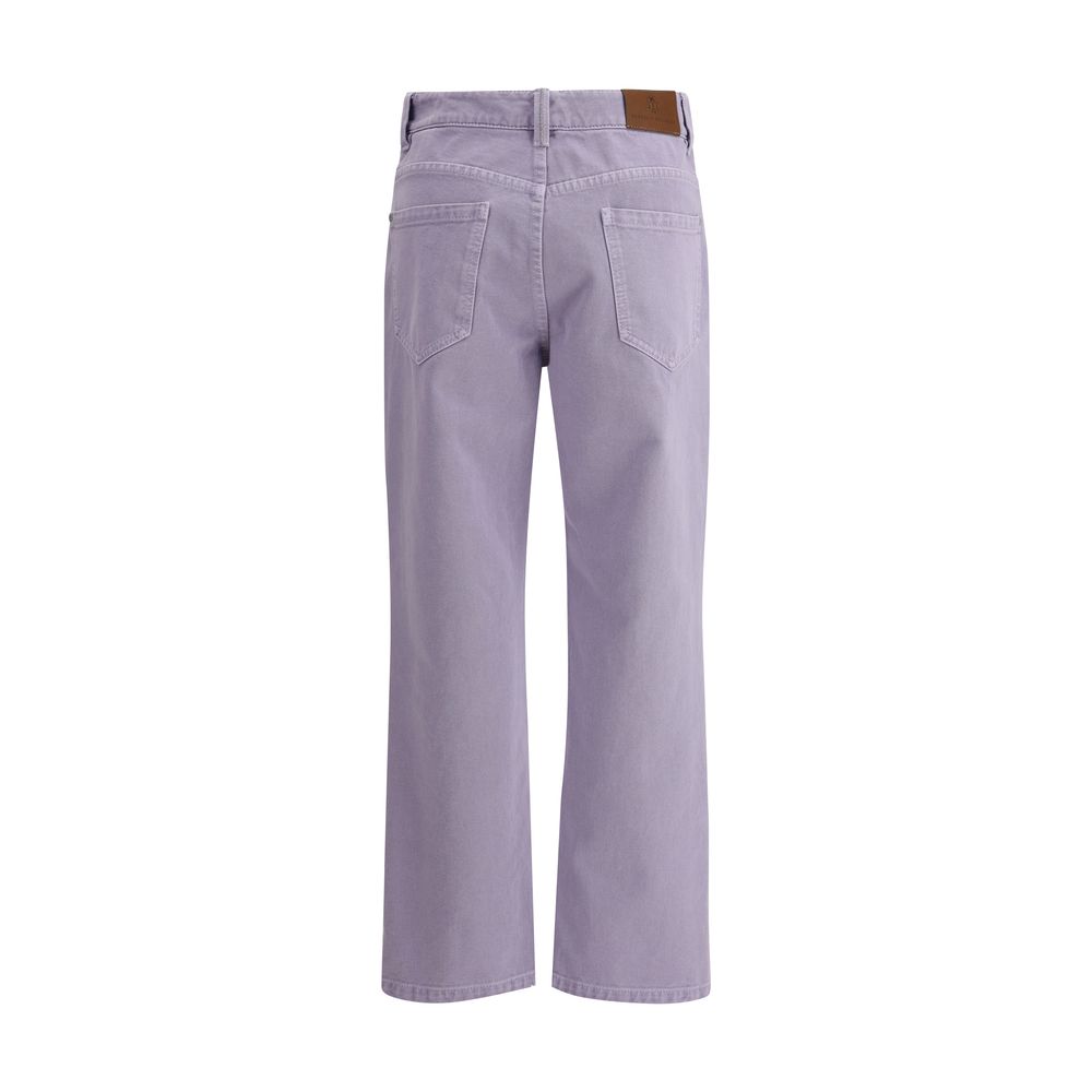 Brunello Cucinelli Straight Dyed Jeans Brunello Cucinelli