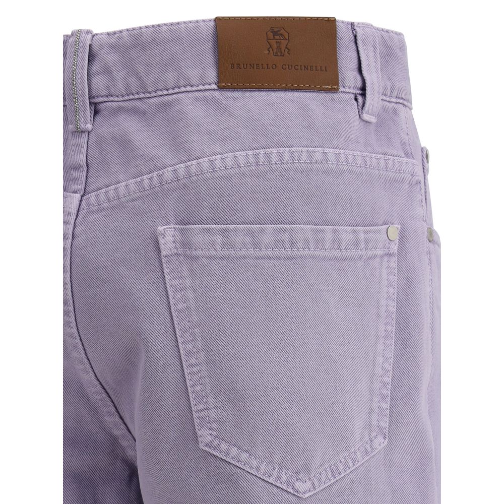 Brunello Cucinelli Straight Dyed Jeans Brunello Cucinelli