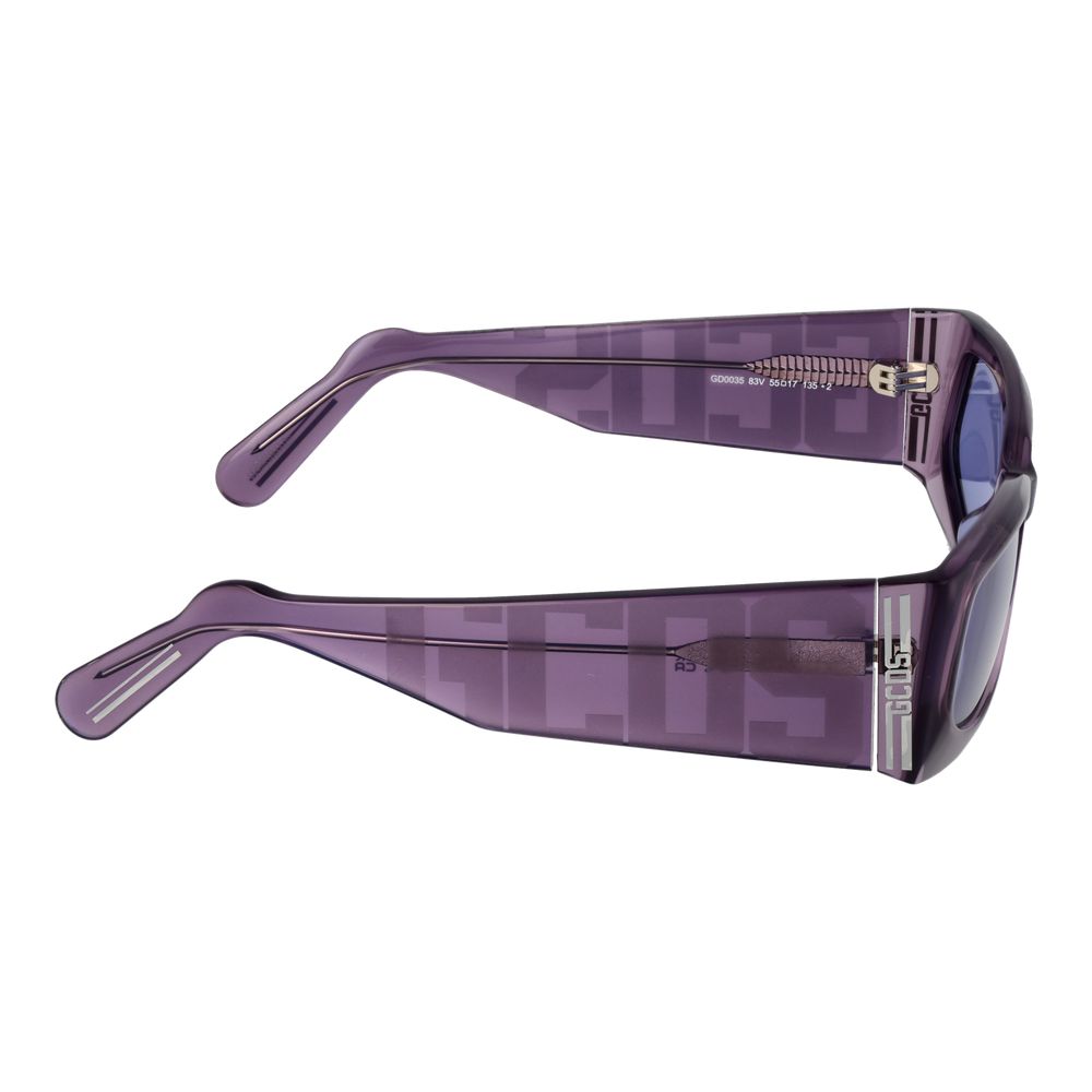 GCDS Purple Unisex Sunglass
