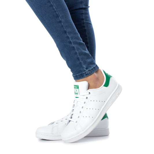 Adidas Green Leather Sneaker Adidas