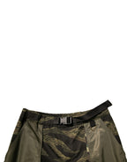 Dolce & Gabbana Green Cotton Jogger Cargo Pants - Eljoys Fashion 