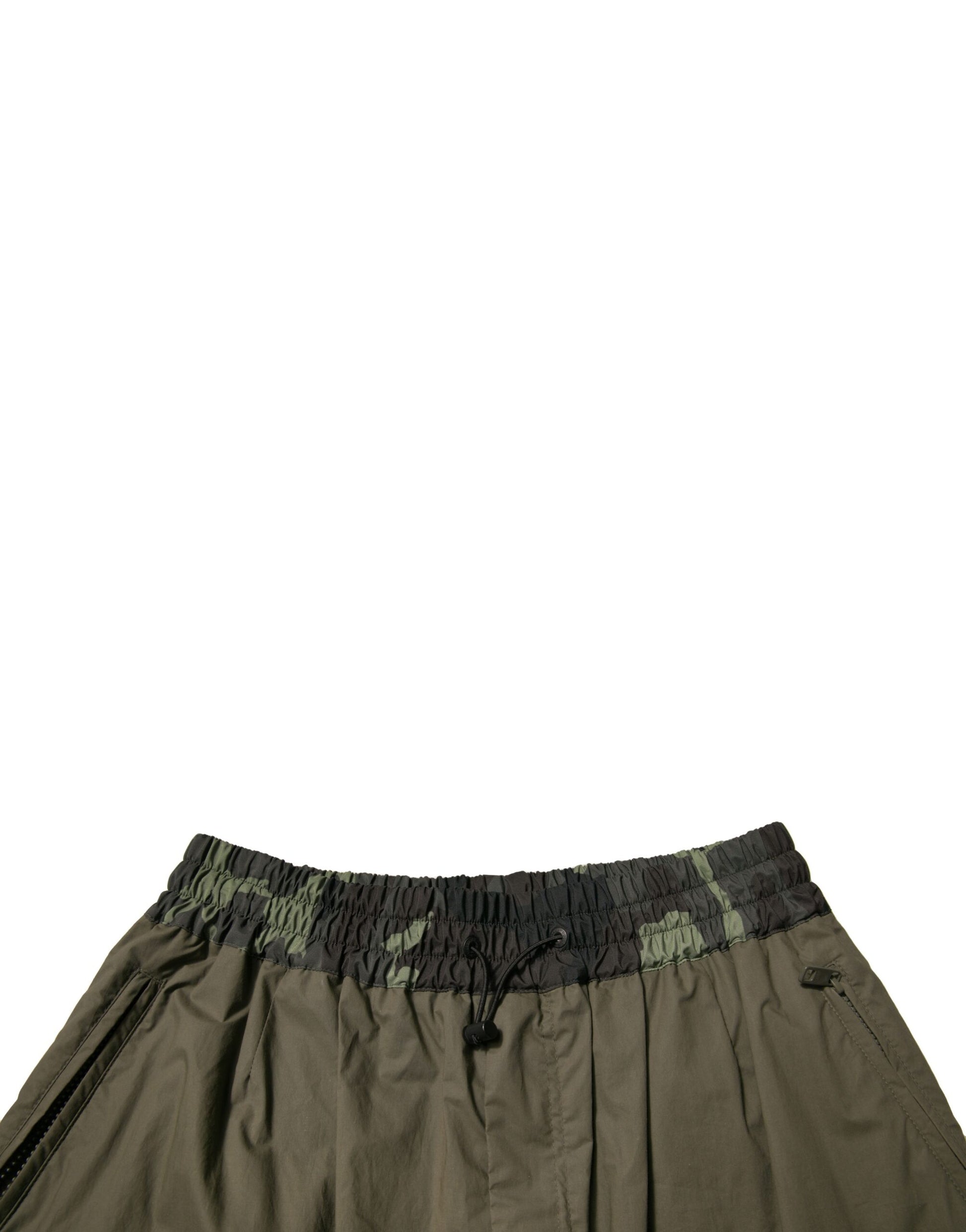 Dolce & Gabbana Multicolor Camouflage Jogger Cargo Pants Dolce & Gabbana