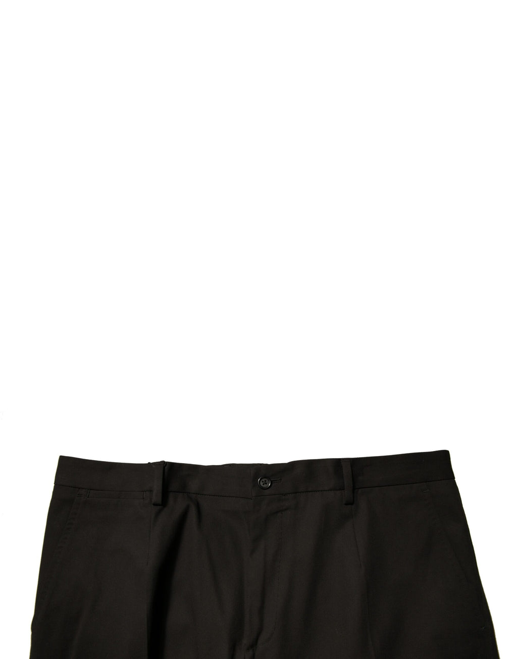 Dolce & Gabbana Black Cotton Men Cargo Casual Pants - Eljoys Fashion 