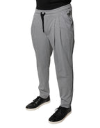 Dolce & Gabbana Black White Houndstooth Skinny Dress Pants - Eljoys Fashion 