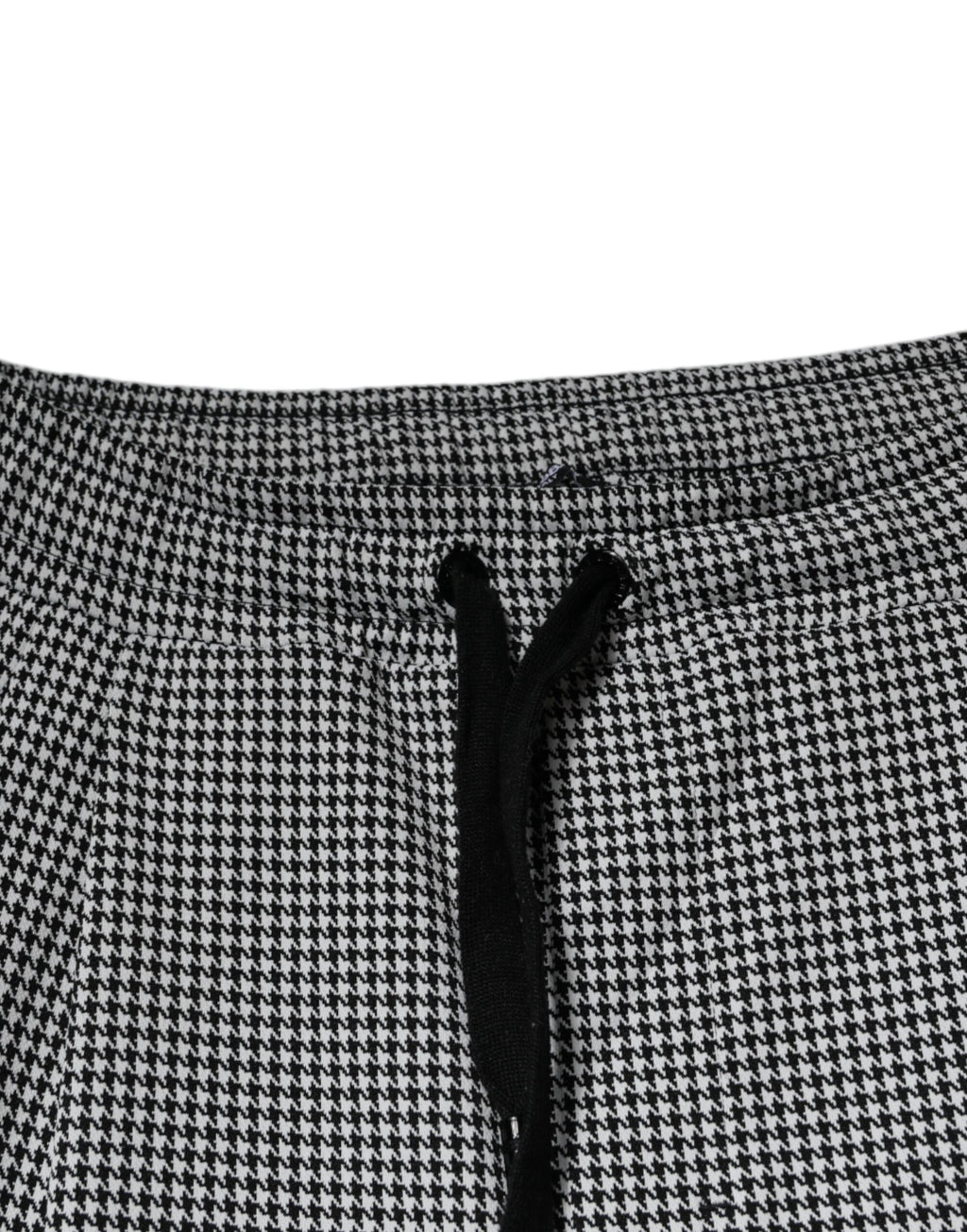 Dolce & Gabbana Black White Houndstooth Skinny Dress Pants - Eljoys Fashion 
