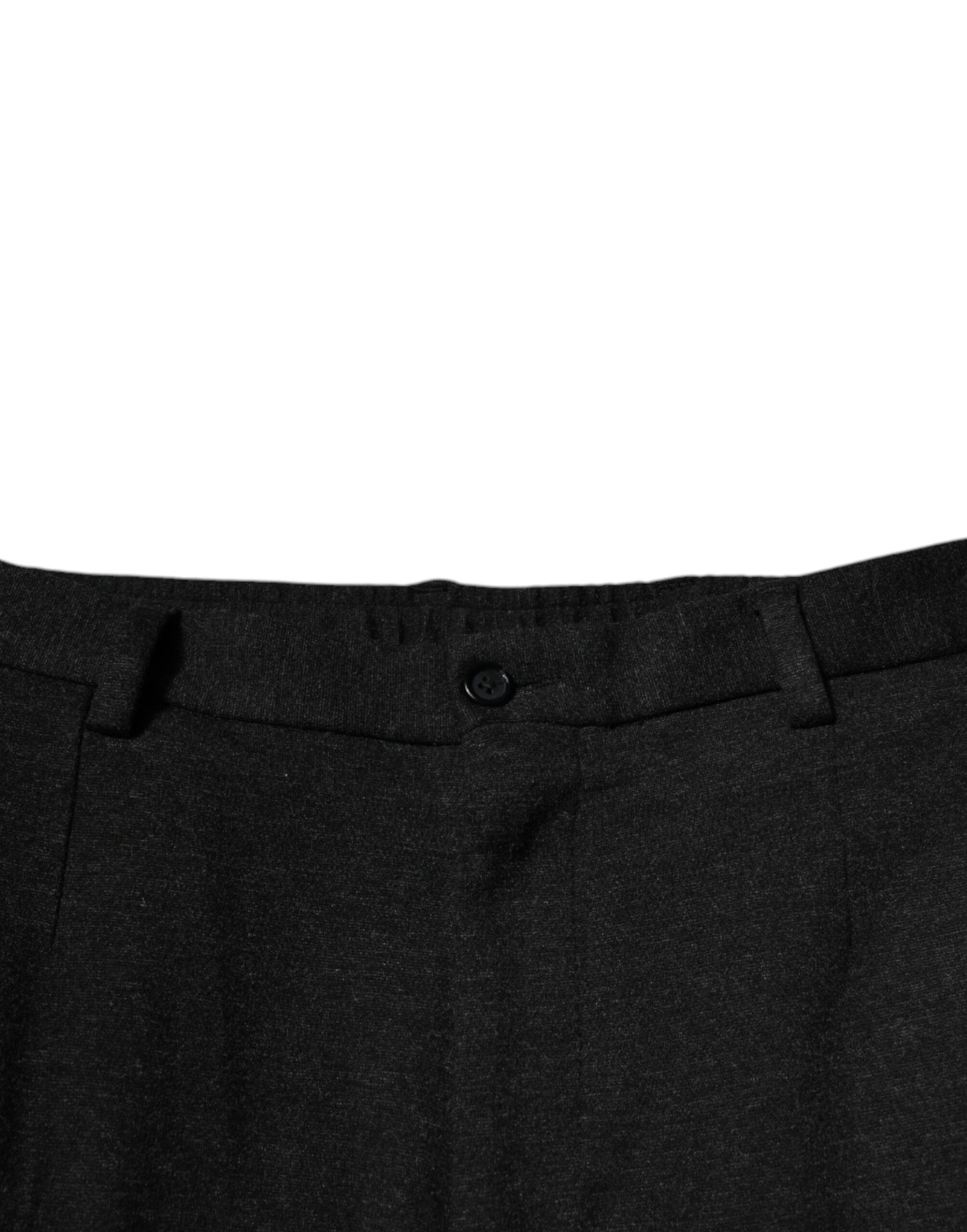 Dolce & Gabbana Black Viscose Cargo Men Casual Pants Dolce & Gabbana