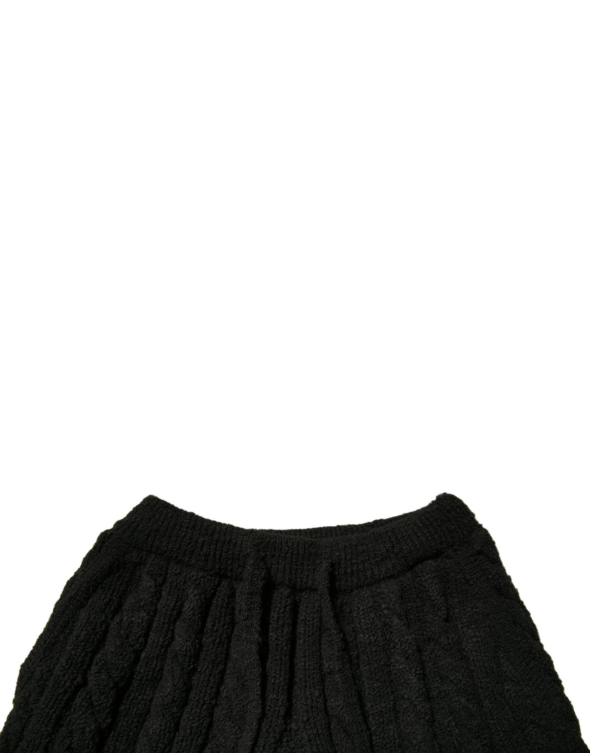Dolce & Gabbana Black Wool Knitted Skinny Pants - Eljoys Fashion 