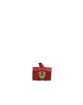 Dolce & Gabbana Black Leather Devotion Heart Strap Airpod Case - Eljoys Fashion 