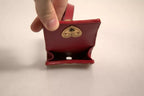 Dolce & Gabbana Black Leather Devotion Heart Strap Airpod Case - Eljoys Fashion 